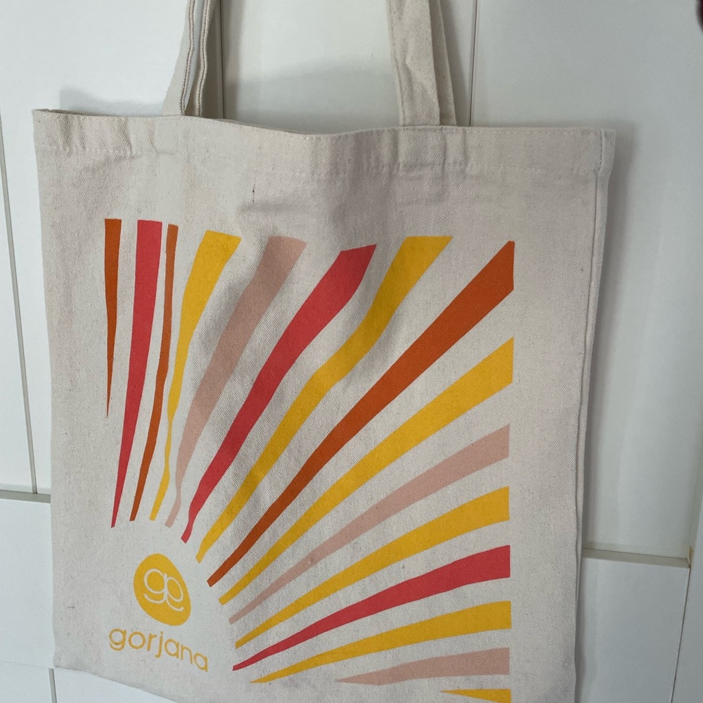 COPY - Gorjana canvas tote.